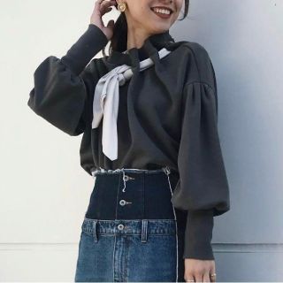 アメリヴィンテージ(Ameri VINTAGE)のAmeri VINTAGE GATHER COLLAR SWEAT TOP (トレーナー/スウェット)