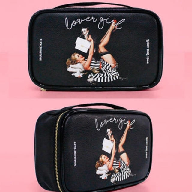 マリアンケイト ラバーガール化粧ポーチ レディースのファッション小物(ポーチ)の商品写真