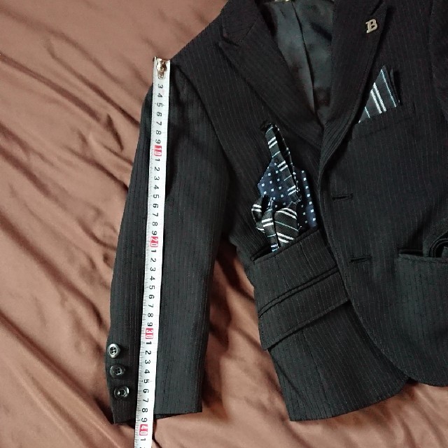 スーツ キッズ/ベビー/マタニティのキッズ服男の子用(90cm~)(ドレス/フォーマル)の商品写真