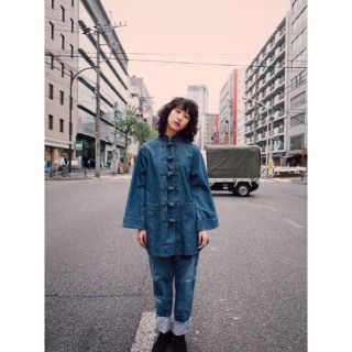 マザー(mother)のmother KUNG FU DENIM JACKET アウター　ジャケット(Gジャン/デニムジャケット)