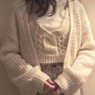 ダブルクローゼット(w closet)のw closet ニットビスチェ(キャミソール)