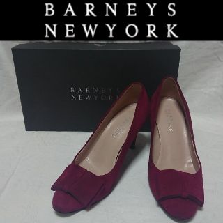 バーニーズニューヨーク(BARNEYS NEW YORK)のBARNEYS NEWYORK バーニーズニューヨーク リボンパンプス(ハイヒール/パンプス)