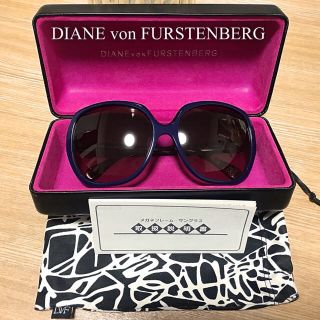 ダイアンフォンファステンバーグ(DIANE von FURSTENBERG)の【送料込】ダイアンフォンファステンバーグ　サングラス　DVF(サングラス/メガネ)