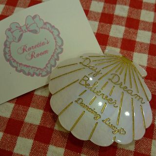 ロレッタルーム♡シェル♡バレッタ♡完売品(バレッタ/ヘアクリップ)