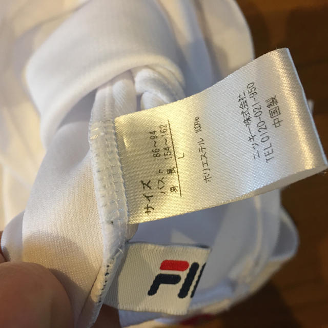 FILA(フィラ)のFILA トップス Lサイズ 美品 スポーツ/アウトドアのテニス(ウェア)の商品写真