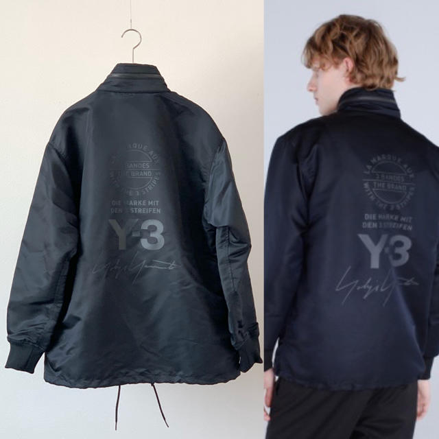 超レア 新品 YOHJIYAMAMOTO Y-3 COACH JKT STRT