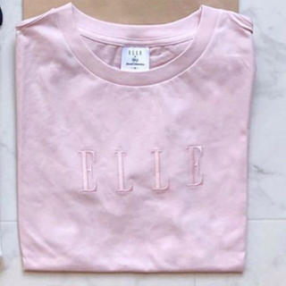 ジーユー(GU)のelle × GU コラボTシャツ(Tシャツ(半袖/袖なし))