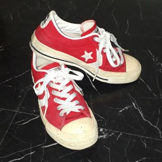 コンバース(CONVERSE)のCONVERSE☆レッドスニーカー(スニーカー)