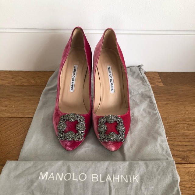 マノロブラニク　ハンギシ　Manolo Blahnik Hangisi 3636ヒール