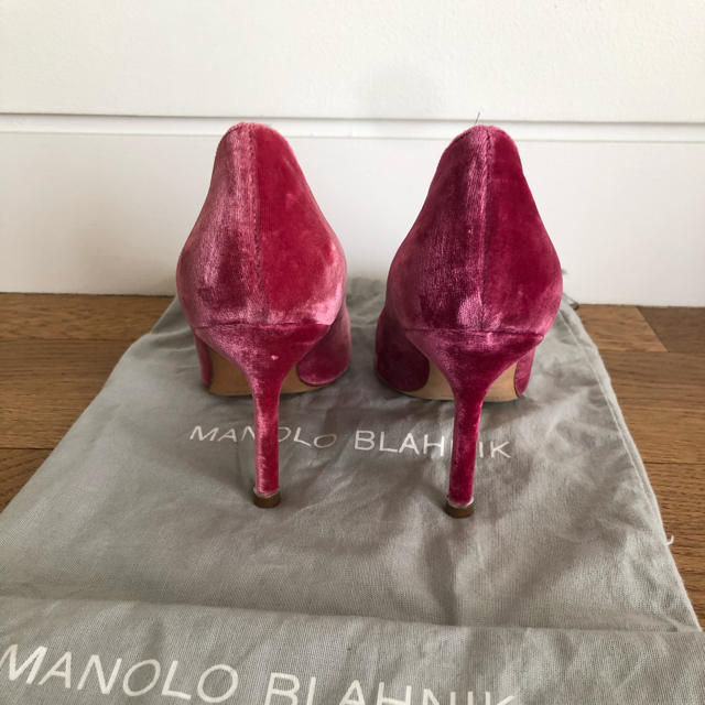 MANOLO BLAHNIK(マノロブラニク)のマノロブラニク　ハンギシ　Manolo Blahnik Hangisi 36 レディースの靴/シューズ(ハイヒール/パンプス)の商品写真