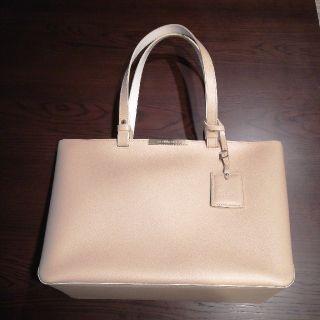 ロンシャン(LONGCHAMP)のロンシャン 革張りトートバッグ(トートバッグ)