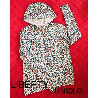 ユニクロ(UNIQLO)の☆LIBERTY×UNIQLO☆UVカットパーカー(パーカー)