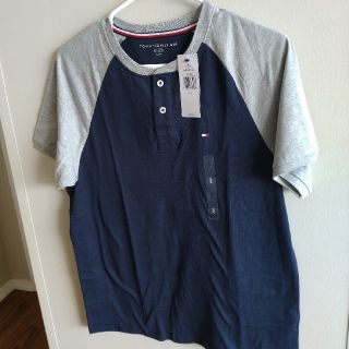 トミーヒルフィガー(TOMMY HILFIGER)のはなこ様専用④Sネイビーグレー★新品未使用タグ付TOMMY HILFIGER (Tシャツ/カットソー(半袖/袖なし))