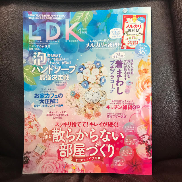 LDK (エル・ディー・ケー) 2020年 04月号　雑誌 エンタメ/ホビーの雑誌(生活/健康)の商品写真