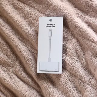 アップル(Apple)のiPhone ケーブル　TV コード　USB 純正(映像用ケーブル)