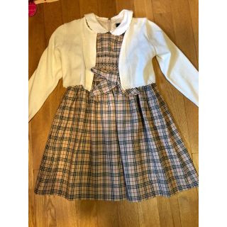 バーバリー(BURBERRY)のワンピースとカーディガン(セット/コーデ)