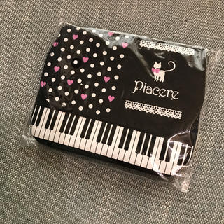 移動ポケット　女の子　ピアノ　猫　ねこ(ファッション雑貨)