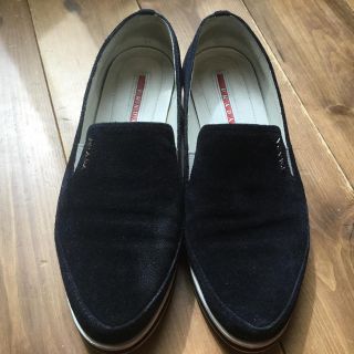 プラダ(PRADA)のプラダ　スリッポン　PRADA 37.5(スリッポン/モカシン)