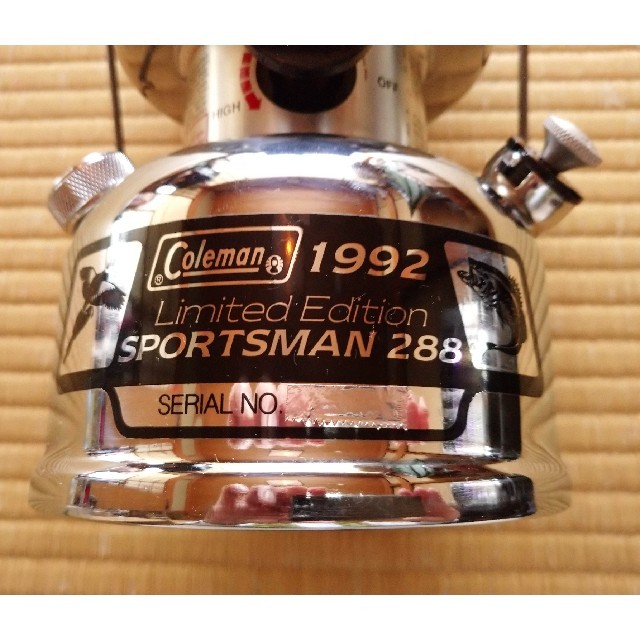 Coleman(コールマン)のコールマン  288ランタン 1992スポーツマンリミテッド スポーツ/アウトドアのアウトドア(ライト/ランタン)の商品写真