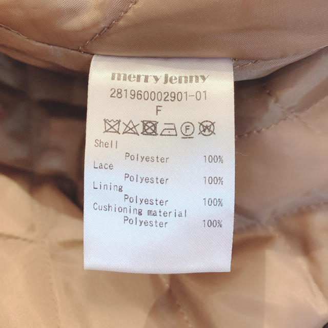 merry jenny(メリージェニー)のmerry jenny レーススリーブコート レディースのジャケット/アウター(ロングコート)の商品写真