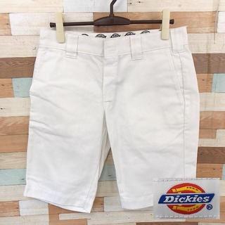 ディッキーズ(Dickies)の【Dickies】 美品 ディッキーズ ホワイトショートパンツ サイズ30(ショートパンツ)