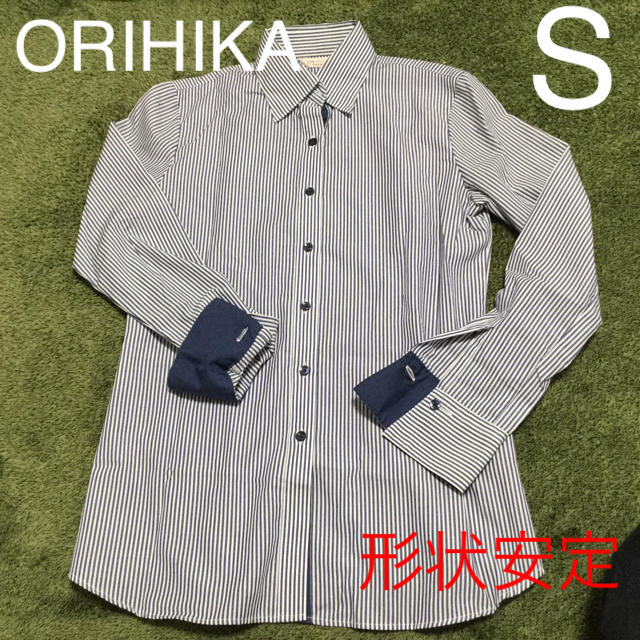 ORIHICA(オリヒカ)のトム&ジェリー様専用形状安定シャツ　ORIHIKAオリヒカ　S レディースのトップス(シャツ/ブラウス(長袖/七分))の商品写真