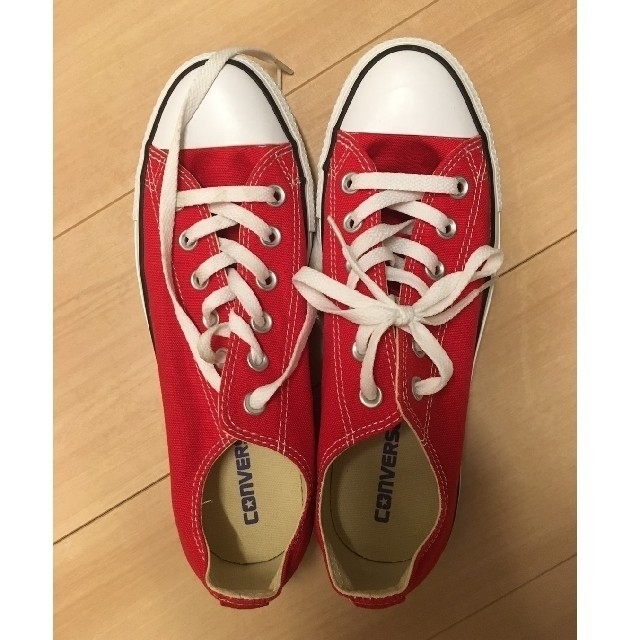 CONVERSE(コンバース)のアイルランド　Converse All star Red  女性用 レディースの靴/シューズ(スニーカー)の商品写真
