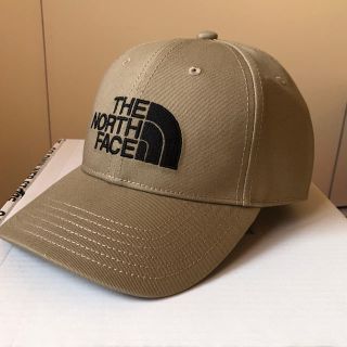 ザノースフェイス(THE NORTH FACE)の【新品・未使用】ノースフェイス ロゴキャップ ツイルベージュ WB(キャップ)