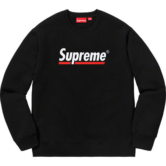 スウェットXL Underline Crewneck supreme シュプリーム