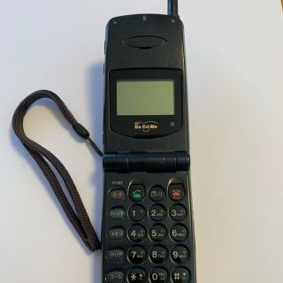 エヌイーシー(NEC)のデジタル　ムーバN202 HYPE ２３年前のドコモ携帯電話(携帯電話本体)