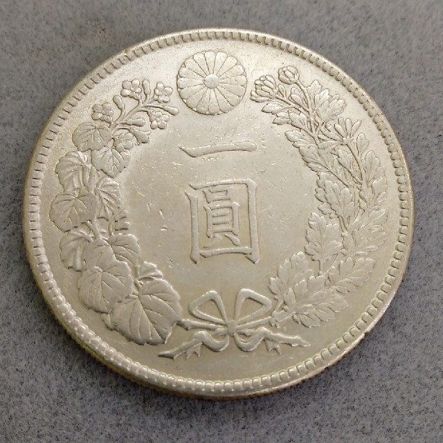 1円銀貨　大正３年　明治45年　2枚セット エンタメ/ホビーの美術品/アンティーク(貨幣)の商品写真