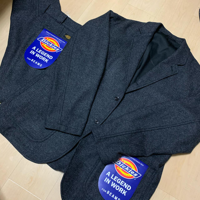 Dickies(ディッキーズ)のTRIPSTER Dickies セットアップ ツイード グレー　M メンズのスーツ(セットアップ)の商品写真