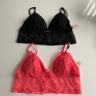 ヴィクトリアズシークレット(Victoria's Secret)のVICTORIA'S SECRETピンク・ブラック新品未使用❤️(ブラ)