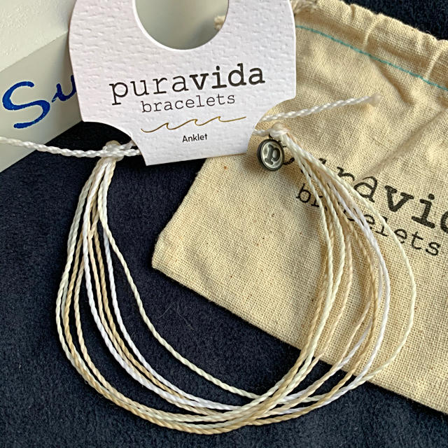 Pura Vida(プラヴィダ)の『ここ様専用』Puravida＊WHSA&Green Grass&LEMS 3点 メンズのアクセサリー(アンクレット)の商品写真