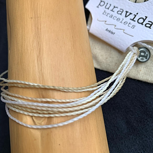 Pura Vida(プラヴィダ)の『ここ様専用』Puravida＊WHSA&Green Grass&LEMS 3点 メンズのアクセサリー(アンクレット)の商品写真