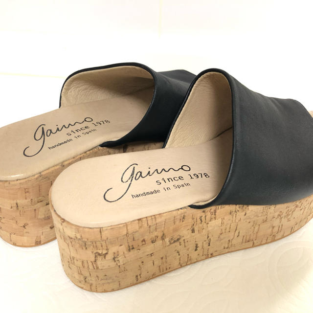gaimo(ガイモ)の美品　ガイモ　gaimo 36 コルクサンダル レディースの靴/シューズ(サンダル)の商品写真