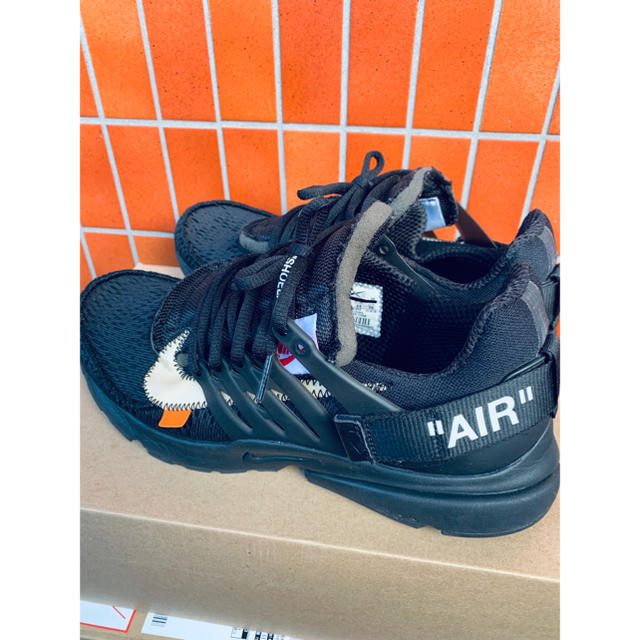 OFF-WHITE(オフホワイト)のnike  AA3830-002 オフホワイト ナイキ エア プレスト 黒 28 メンズの靴/シューズ(スニーカー)の商品写真