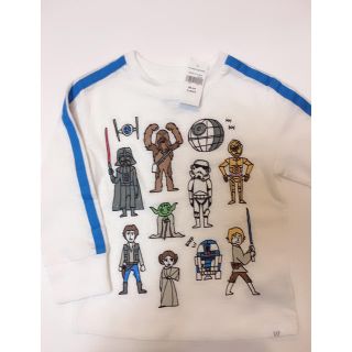 ベビーギャップ(babyGAP)のラスト1点 完売品 激 レア ❤️ ベビーギャップ スターウォーズ ロンT 95(Tシャツ/カットソー)