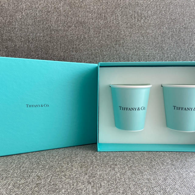【新品未使用】Tiffany（ティファニー）マグカップグラス/カップ