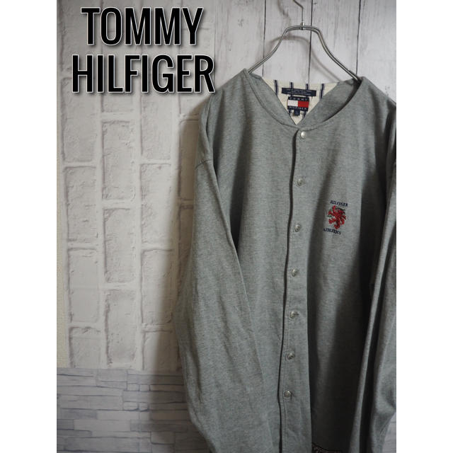 TOMMY HILFIGER - TOMMY HILFIGER トミーヒルフィガー スウィングトップ ワンポイントの通販 by アパレル