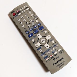 パナソニック(Panasonic)のパナソニック ビデオリモコン VHS DVD テレビ(DVDレコーダー)