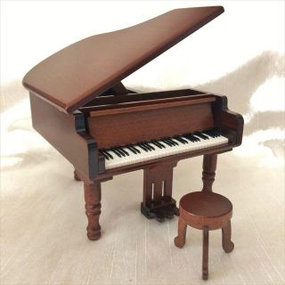 サンキョー(SANKYO)のミニ アンティーク グランドピアノ オルゴール カノン(パッヘルベル)(オルゴール)