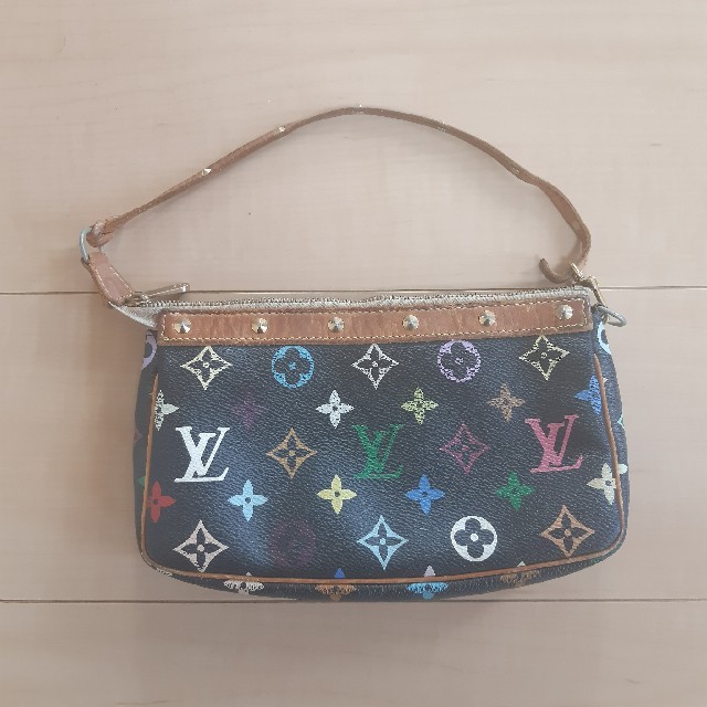 LOUIS VUITTON - LOUIS VUITTON マルチカラー アクセサリーポーチの+