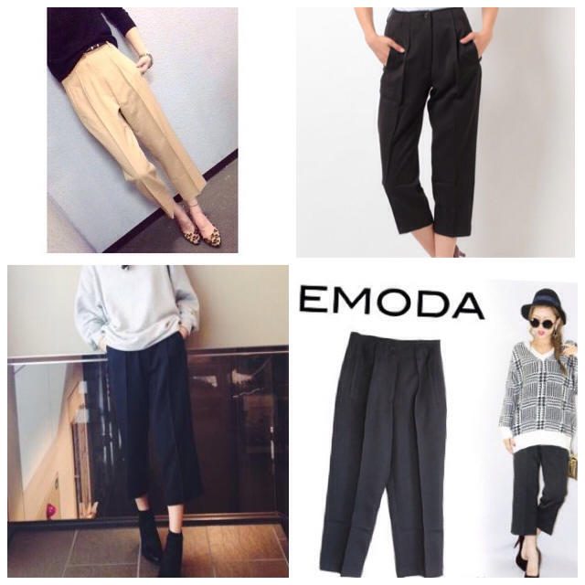 EMODA(エモダ)のEMODA H/W boy'sスラックス レディースのパンツ(クロップドパンツ)の商品写真