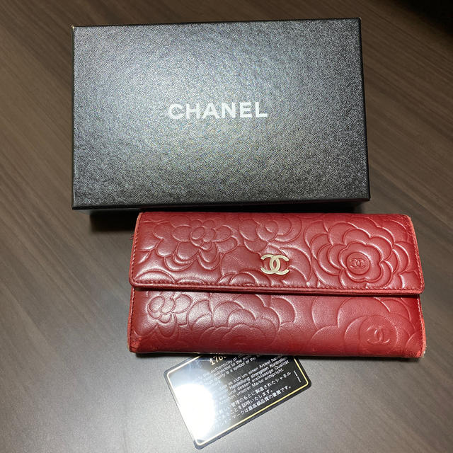 CHANEL カメリア　財布