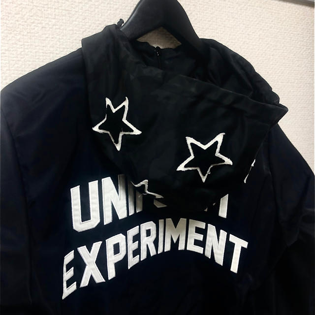 uniform experiment スターフーデッドブルゾン