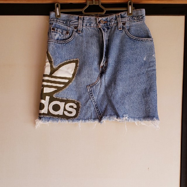 Levi's(リーバイス)のデニムリメイクスカート レディースのスカート(ミニスカート)の商品写真