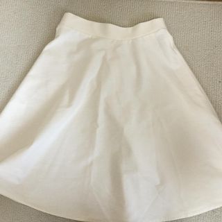 スピックアンドスパン(Spick & Span)のwhite skirt(ひざ丈スカート)