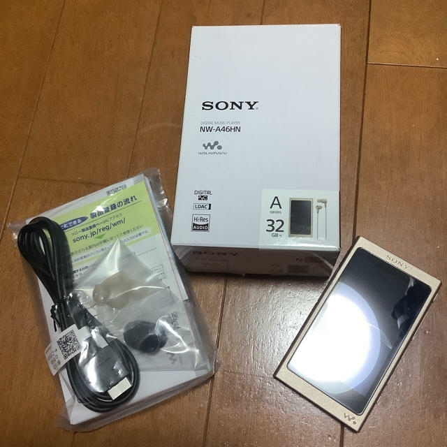 ★おまけ＊SONY＊ウォークマン＊NW-A46HN＊ハイレゾ＊ゴールド＊32GB