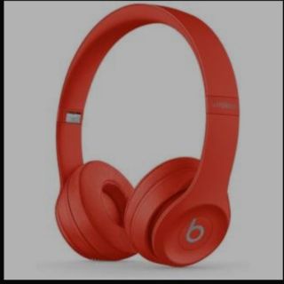 ビーツバイドクタードレ(Beats by Dr Dre)の【エマニエル坊や様専用】beats solo2 レッド(ヘッドフォン/イヤフォン)